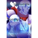 ShinGodzilla and Domingo shared template meme