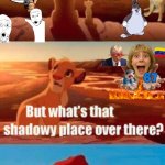 internet in 2025: | SON... THIS IS THE INTERNET! THATS HELL SON. YOU DONT WANT TO GO NEAR THERE | image tagged in memes,simba shadowy place,brainrot,donald trump,old memes | made w/ Imgflip meme maker