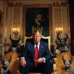 King Donald Trump Satan Mammon worship