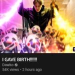 I GAVE BIRTH!!!!!! meme