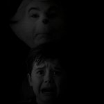 Cat in the hat behind