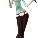 Sam Sparks Wears Her 1st Film Outfit