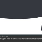 maggot speech bubble