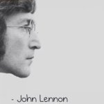 John Lennon blank quote