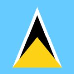 St Lucia flag