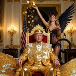 King Donald Trump Satan Mammon worship