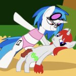 Colt L Money X Vinyl Scratch A Tropical Octav3 Animation (NSFW)