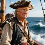Pirate Trump template