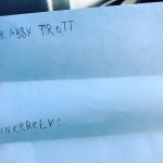 Dear Abby Trott template