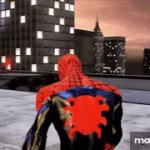 Sad spiderman walk