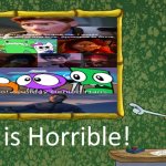 monsterschool2009 is cringe (explanation in comments) | image tagged in squidward says x is horrible,deviantart,you get what you fucking deserve,cringe,stop,why are you reading the tags | made w/ Imgflip meme maker