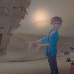 Chance Henry tries to show Nub something. | image tagged in there are xs stupid y - you just have not,blue sky,20th century fox,stupid people,gods of egypt,proof | made w/ Imgflip meme maker