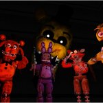 Every withered animatronic shocked to u