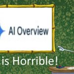 Remove the AI overview!! | image tagged in squidward says x is horrible,ban ai | made w/ Imgflip meme maker