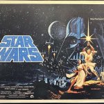 STAR WARS: A NEW HOPE (1977) - Hildebrandt UK Quad Poster
