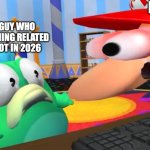 Just to confirm that brainrot is fully gone from the universe. | ME; RANDOM GUY WHO SAID SOMETHING RELATED TO BRAINROT IN 2026 | image tagged in mario stare at bookin,smg4 | made w/ Imgflip meme maker