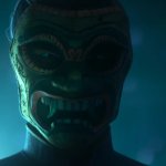 Cheif Benja Wearing a Mask