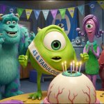 Mike Wazowski does 43 chars