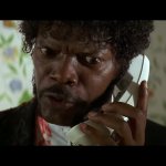 pulp fiction jules phone angry