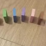 Domino effect GIF Template