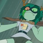 Huntress Wizard middle finger