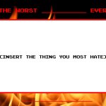 The Worst blank ever