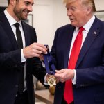 Jobre gives don his charlie