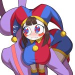 Jax and worried Pomni