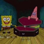 SpongeBob Coffin meme