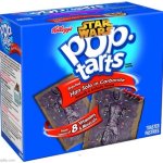 han solo in carbonite flavoured poptarts