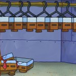Spongebobs closet