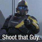 Shoot that guy template