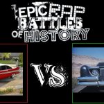 Christine VS The Car | image tagged in epic rap battles of history | made w/ Imgflip meme maker