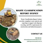 Waste Classification Report Sydney