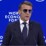 Macron sunglasses template