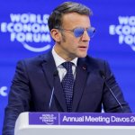 macron blue aviators