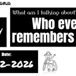 Clever title | Who even remembers Qubo; Happy; 01-22-2026 | image tagged in rhymeswithgrug announcement template new | made w/ Imgflip meme maker