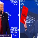 Trump trolls Gavin Newsom at Davos