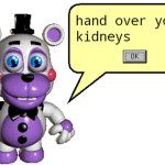 hand over your kidneys