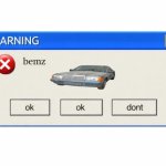 warning bemz meme