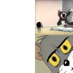 Laughing then concerned