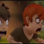 Running Kids GIF Template