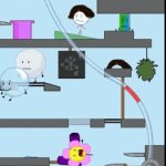 BFDI transformation! | image tagged in gifs,bfdi | made w/ Imgflip video-to-gif maker