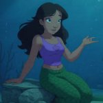Nani Pelekai and Princess Ariel Fusion