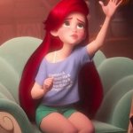 Ariel Wearing Hers Comfy Outfit