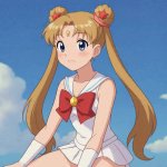 Sailor Moon in her Sexy Outfit