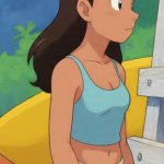 Nani Pelekai in Pokemon Style