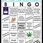gifted kid bingo
