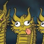 Ghidorah two derp face