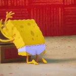 SpongeBob Searching GIF Template